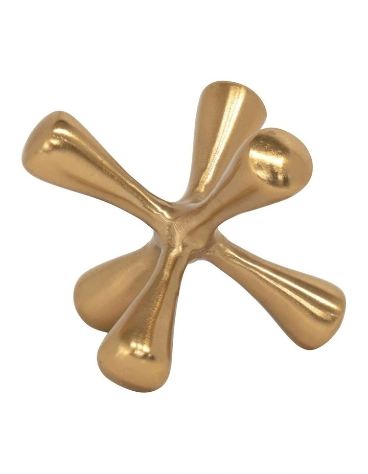 Delta Jack Spinner 10x10cm in Gold