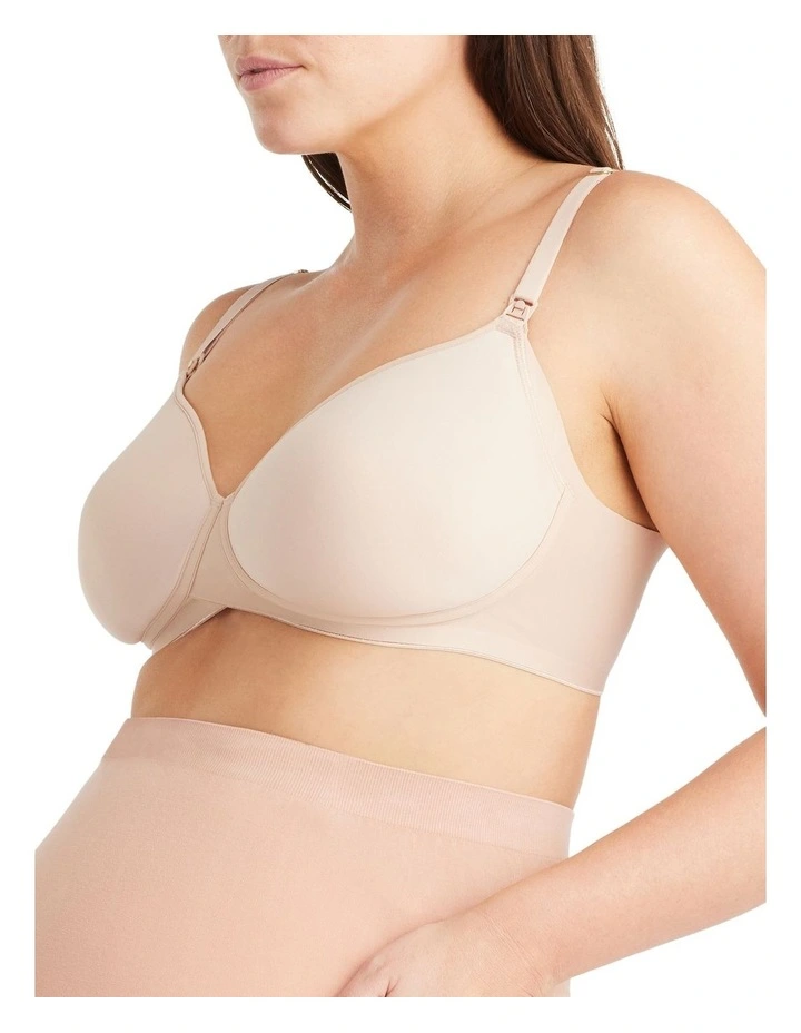 Lunar Contour Nursing Bra in Beige
