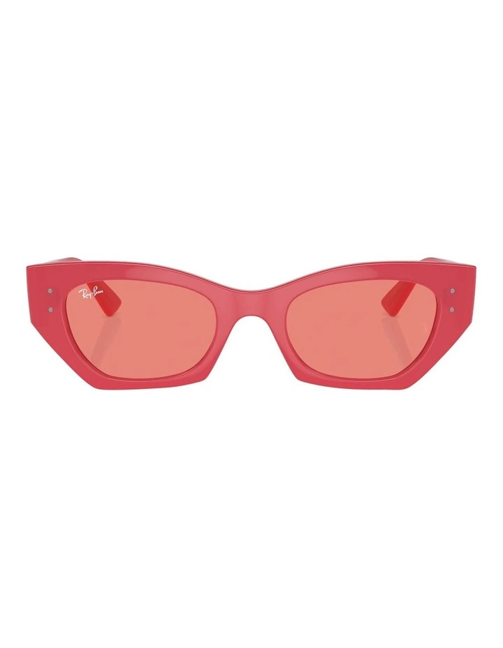 Zena Bio-Based Sunglasses in Red
