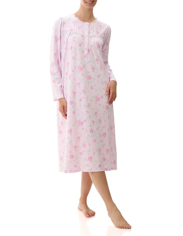 Cotton Nightie in Pink
