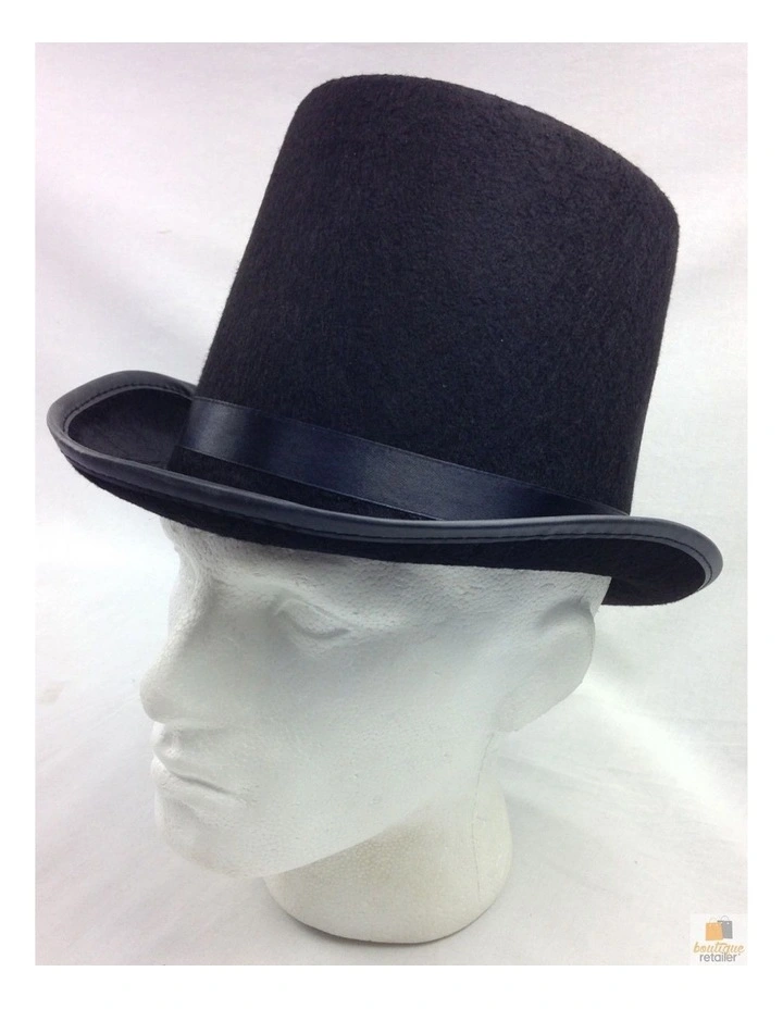 Top Hat in Black
