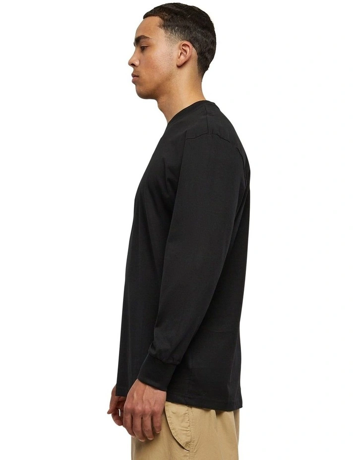 Long Sleeve Tall Tee in Black