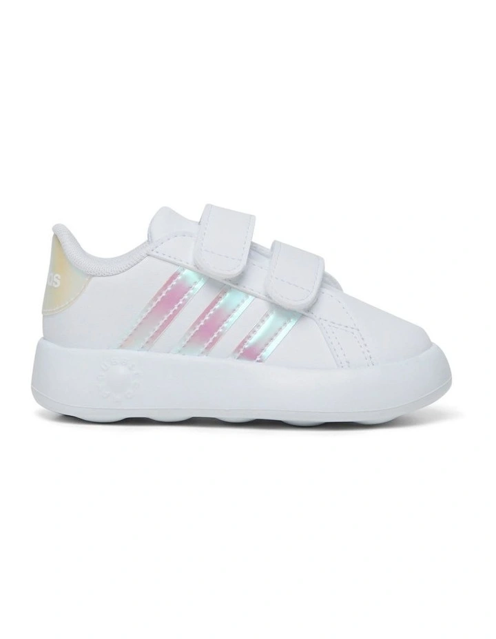 Grand Court 2.0 Cf Self-Fastening Infant Sneakers in Black/White