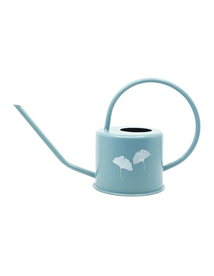 Ginkgo Metal Watering Can 36cm in Denim