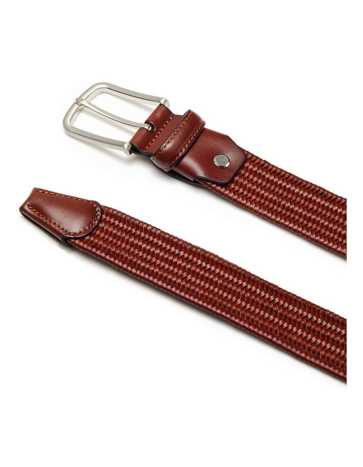 Devon Leather Belt in Whiskey