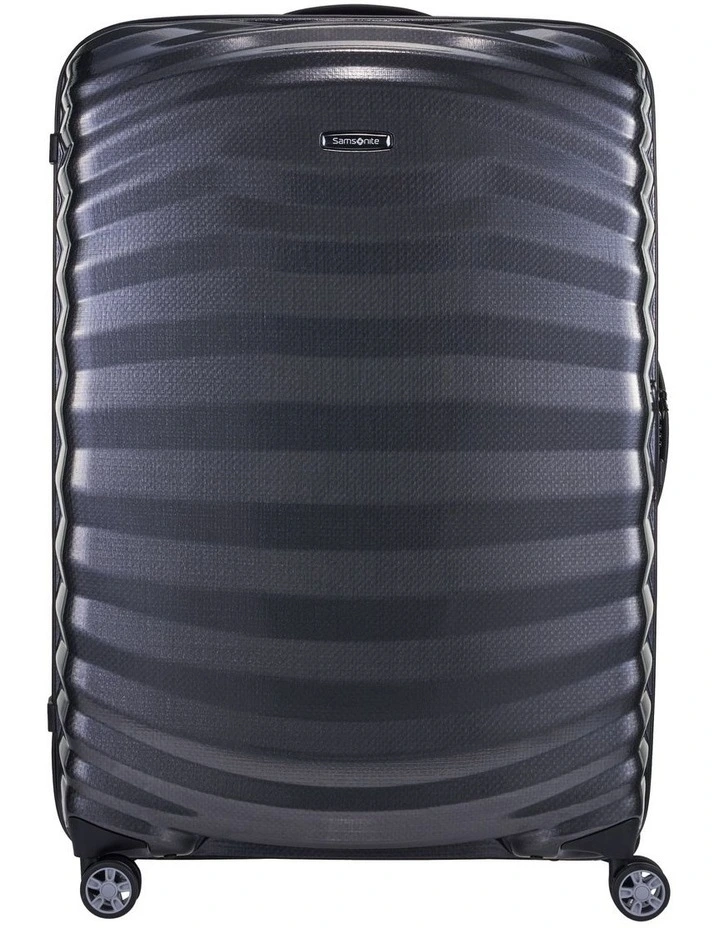 Lite-Shock 81cm Sport Spinner Suitcase in Black