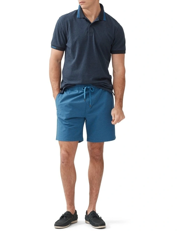 Gunn 7 Inch Resort Short in Cobalt