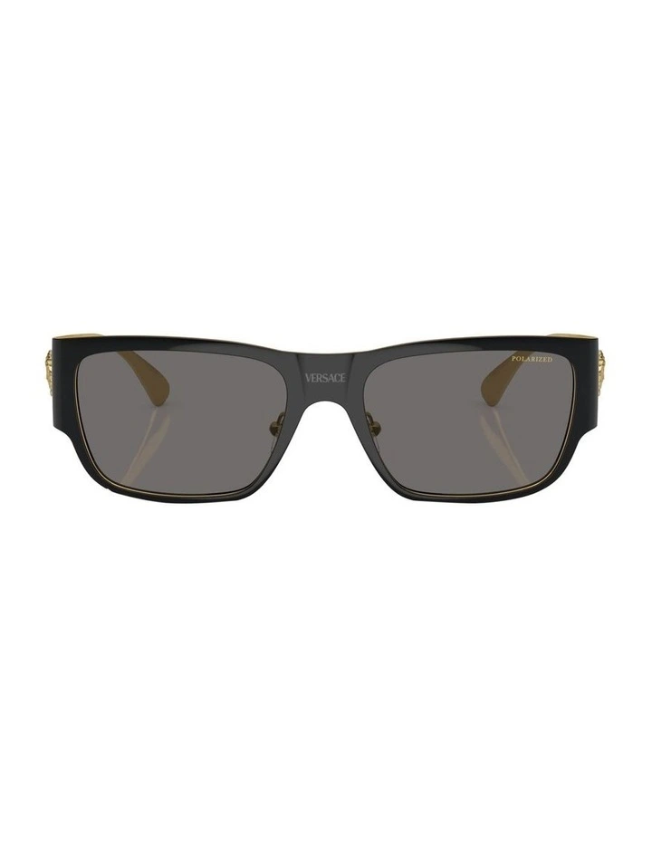 Polarised VE2262 Sunglasses in Black