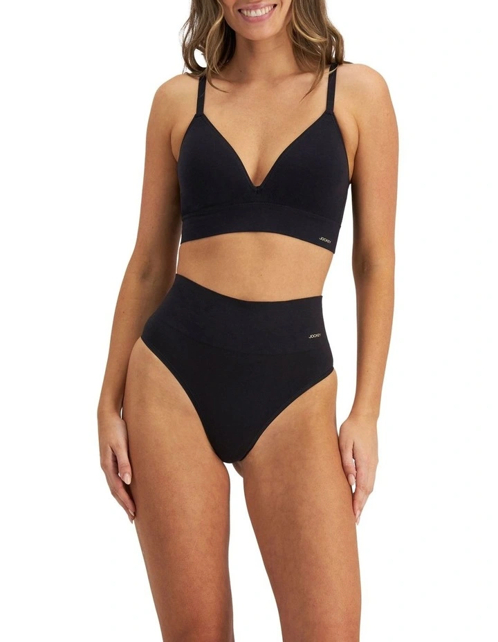 Skimmies Hi Gee Briefs in Black