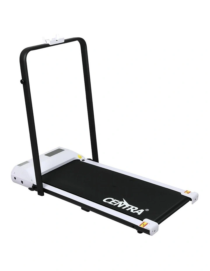 Electric Treadmill with Remote Control in White