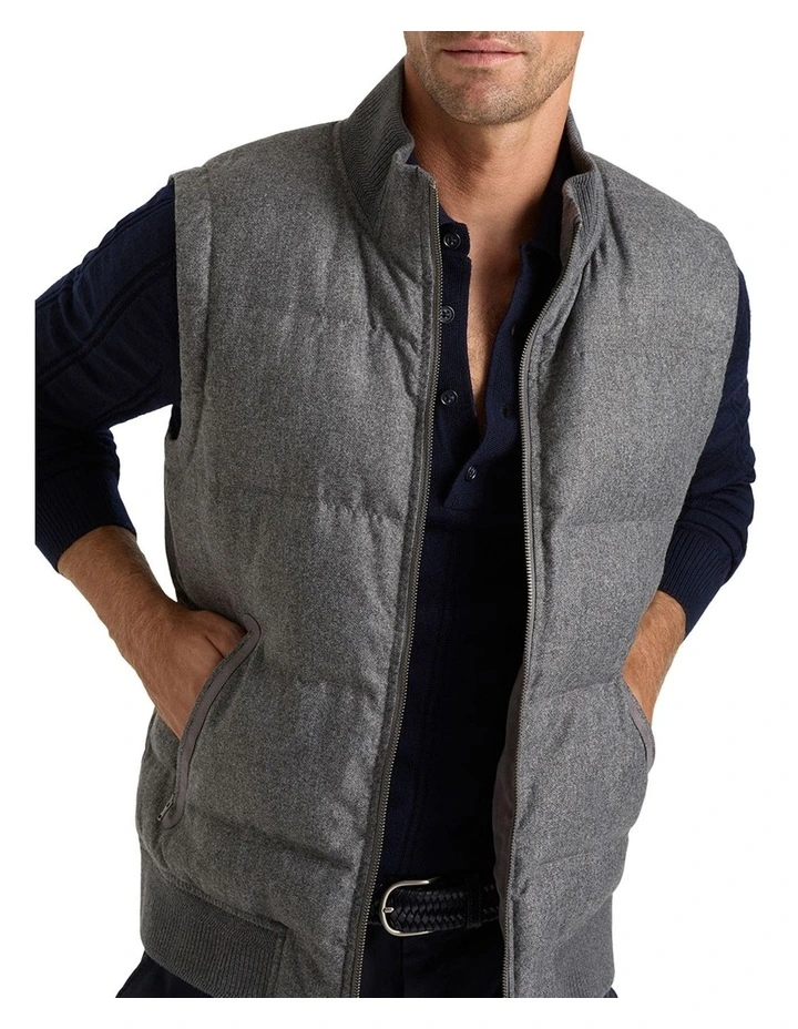 Davis Gilet in Vintage Grey