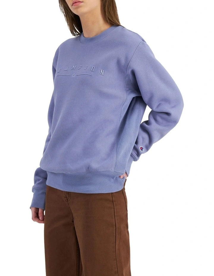 Reverse Weave 2K Logo Crew Sweatshirt in Marvellous