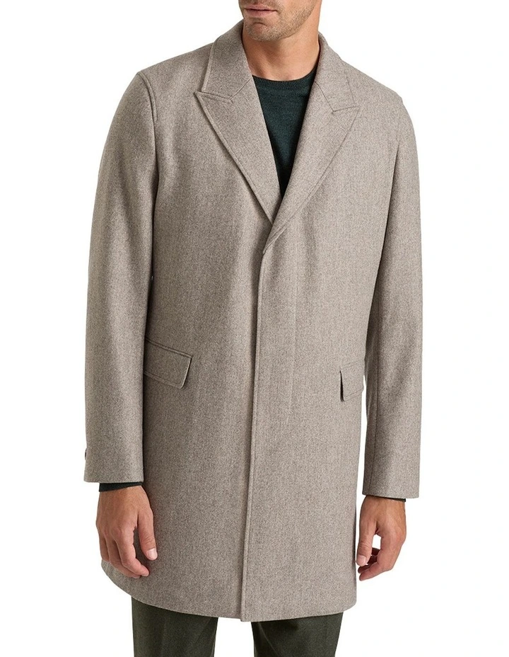 Rovigo Leisure Coat in Camel Grey