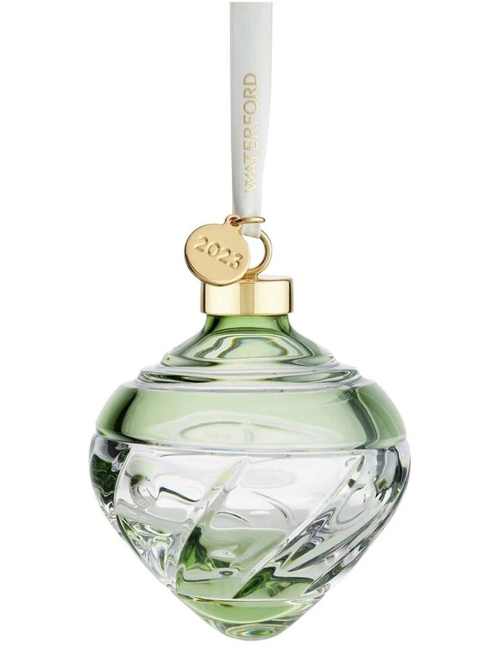Winter Wonders Bauble Mistletoe in Green
