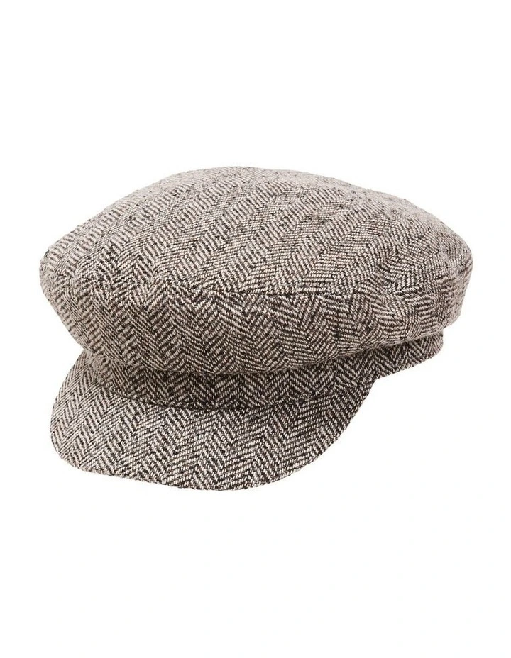 Plain Band Fishermans Cap in Grey