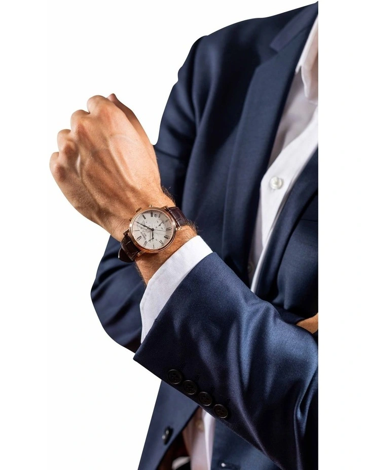 Carson Premium Chronograph T1224173603300 Watch in Rose Gold