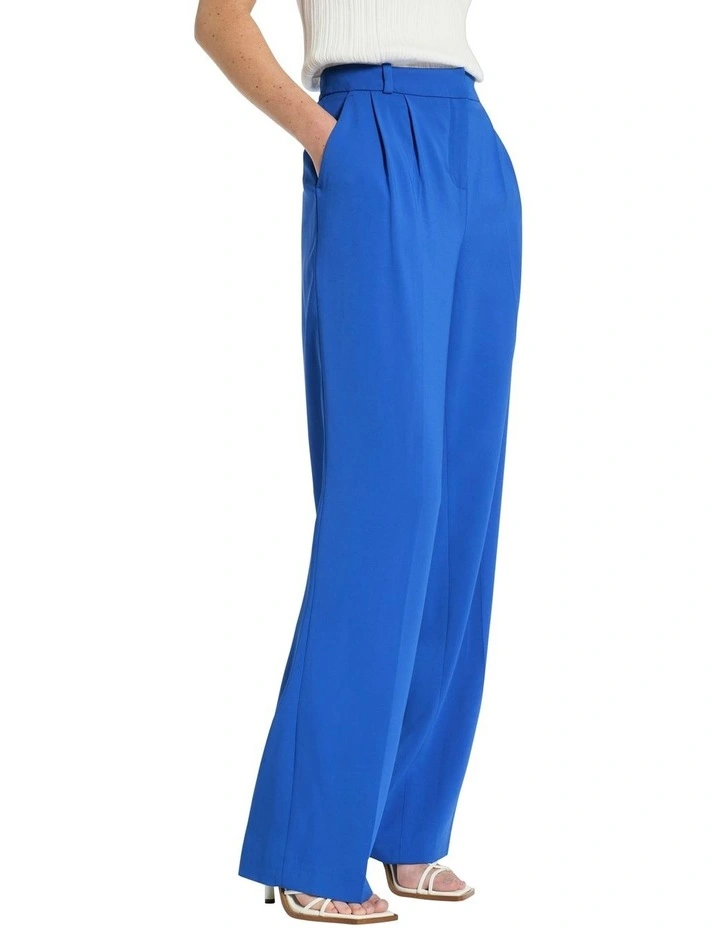 Janet Wide Leg Pant in Cameo Blue