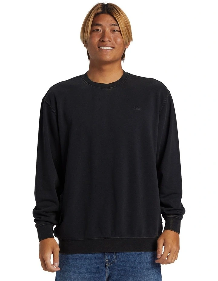 Salt Water Pullover Sweatshirt in Black