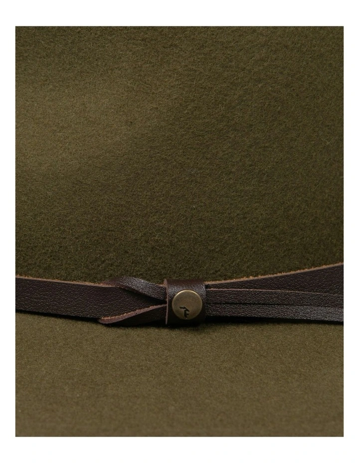Ned Felt Hat in Brown