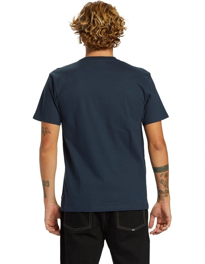 Early Days Oversized Short Sleeve T-Shirt iin Dark Navy