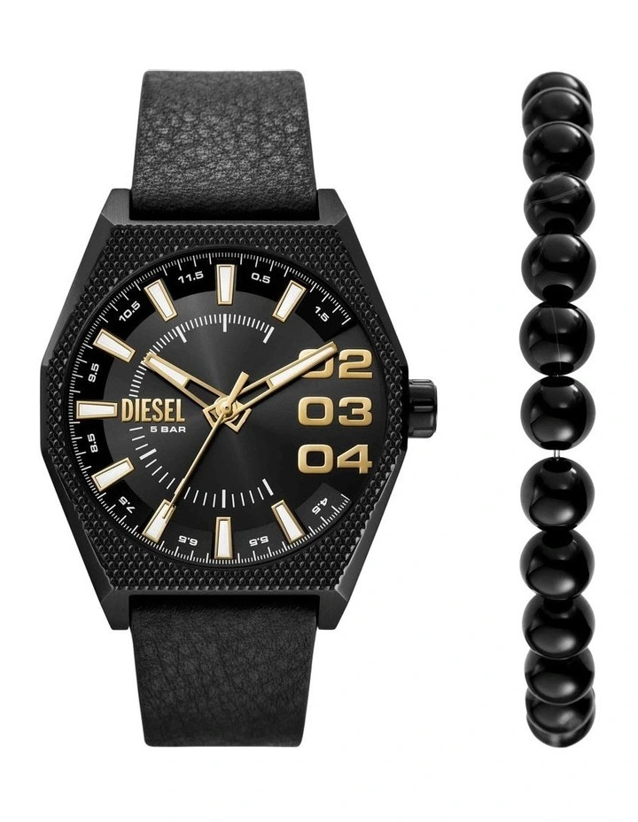 Scraper Analogue Watch DZ2210SET in Black