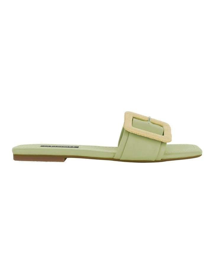 Hart II Flat Sandals in Green