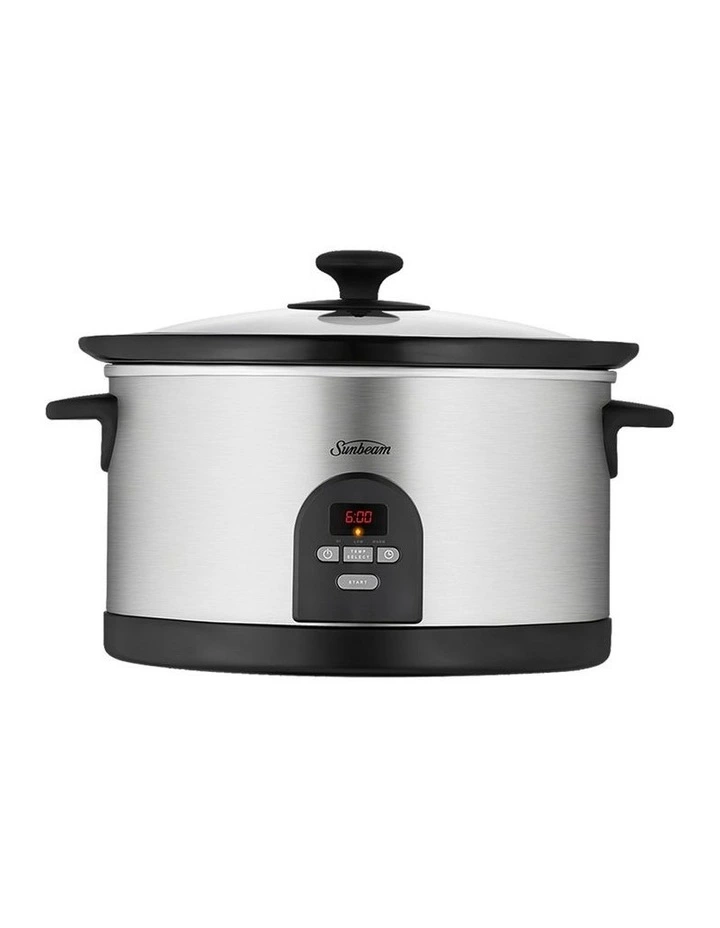 SecretChef Slow Cooker 5.5L Stainless Steel HP5590