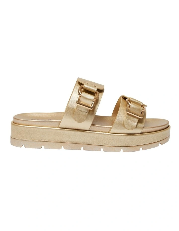 Fiction Sandals in Soft Gold