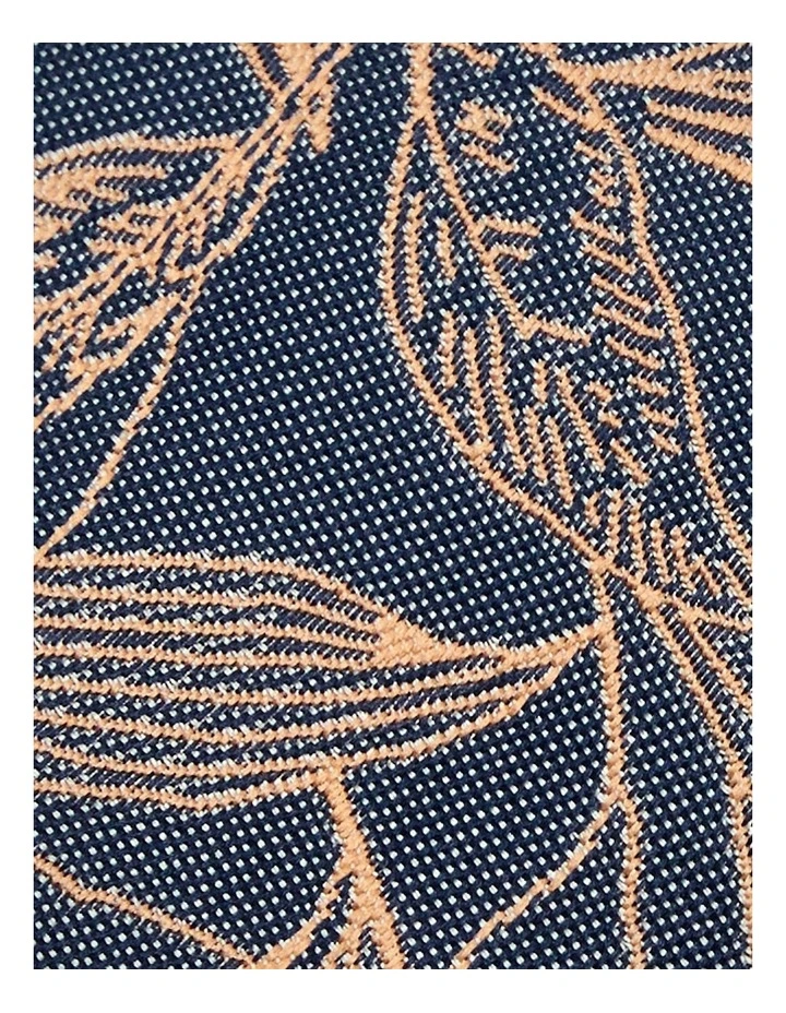 La Serena Floral 6.5cm Tie in Orange