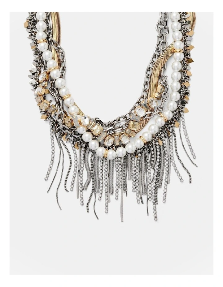 Ballroom Blitz Necklace in Silver