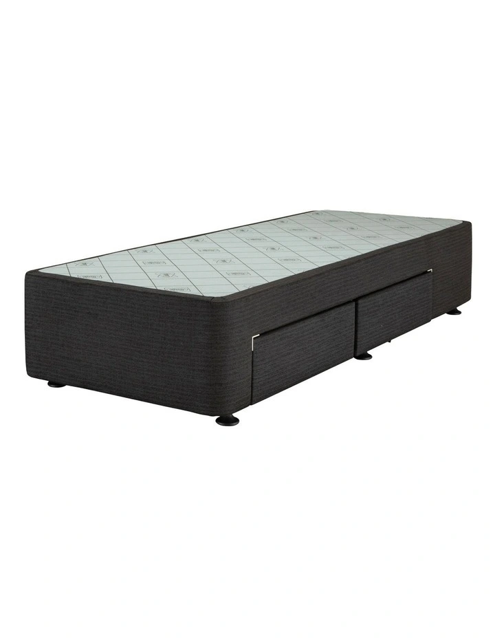 Space Saver Right Hand 2 Drawer Base Graphite
