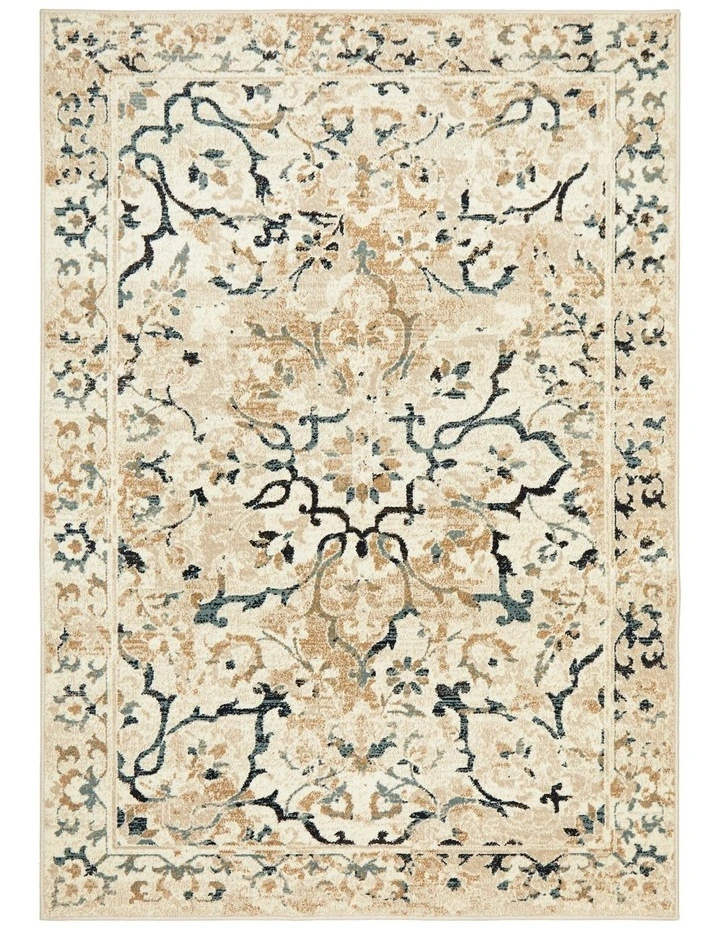 Oxford Mayfair Stem Rug in Bone
