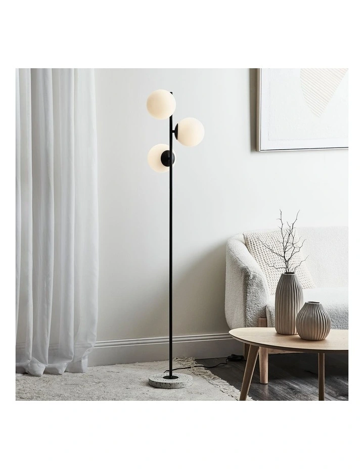 Mateo Floor Lamp 150cm in Black
