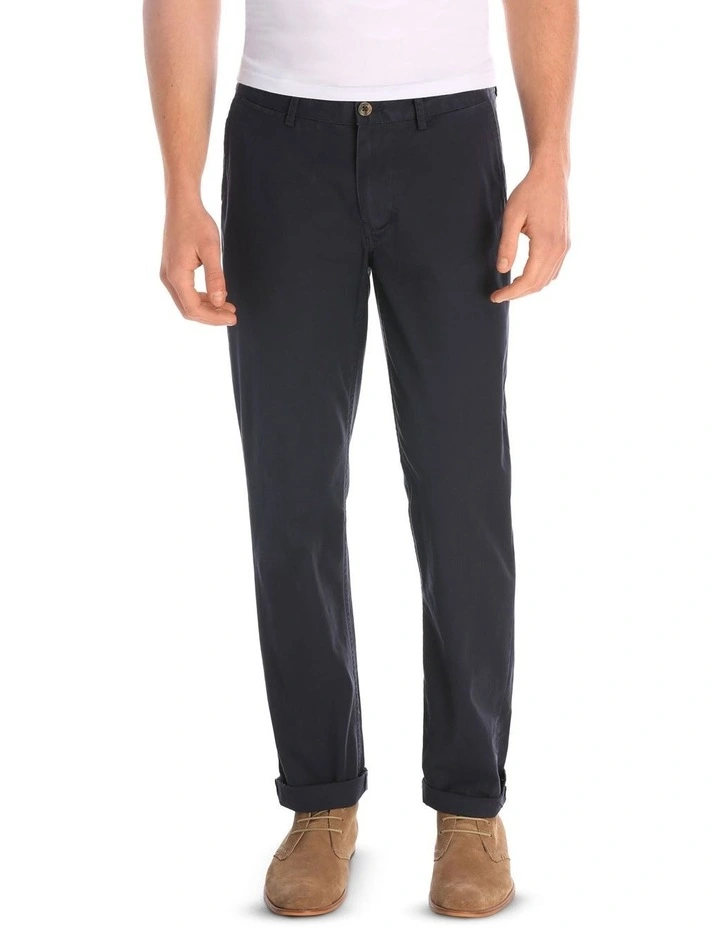 Slim Stretch Chino Pant in Dark Navy