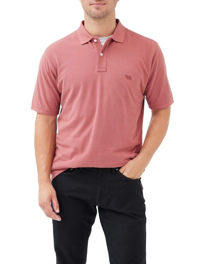 The Gunn Original Fit Polo in Rose