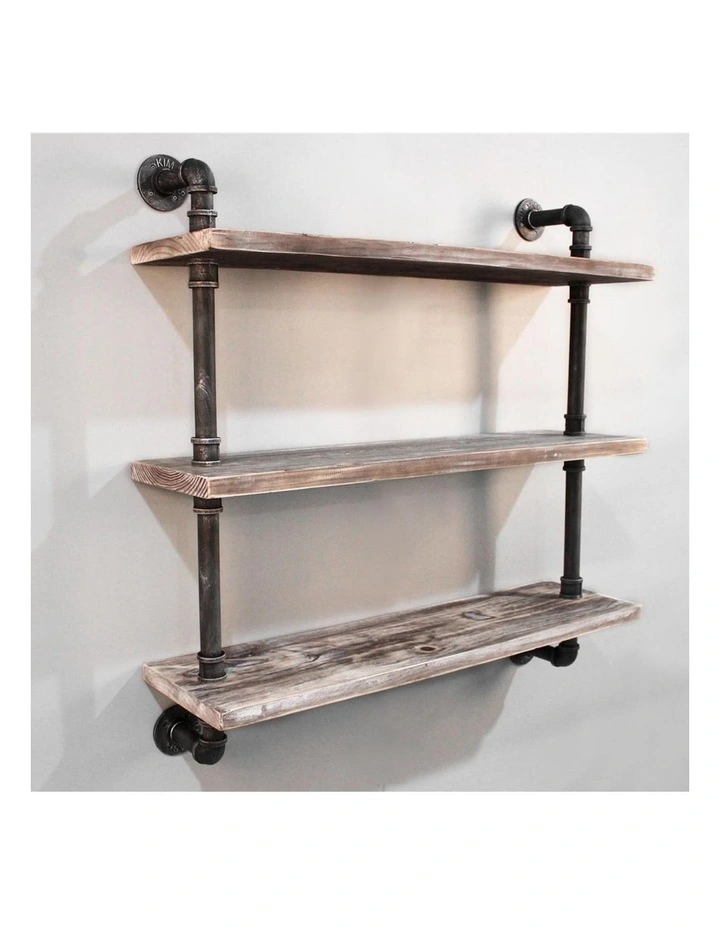 3 Level 92cm DIY Wall Mounted Bookshelf