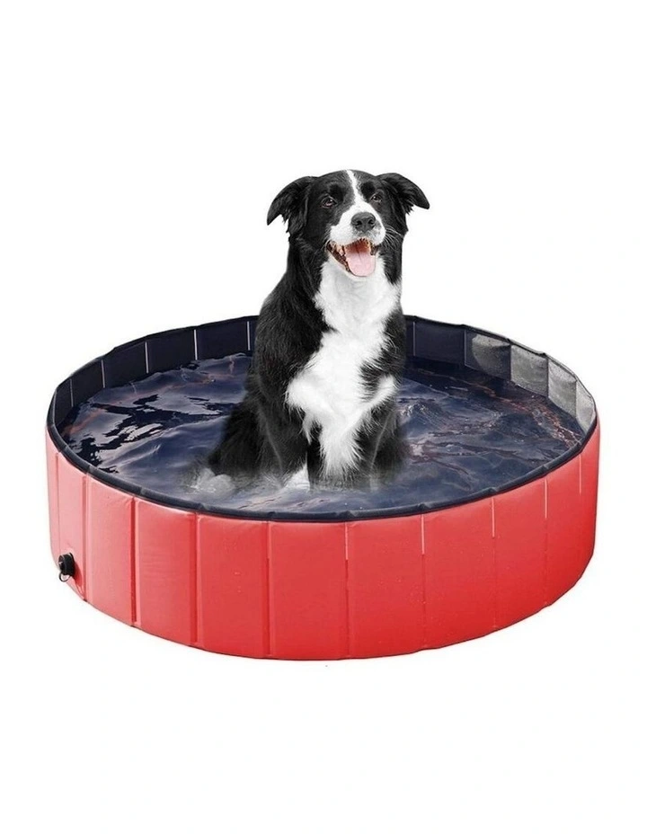 PVC Pet Pool 120cmx30cm FI-SB-105-SG in Red
