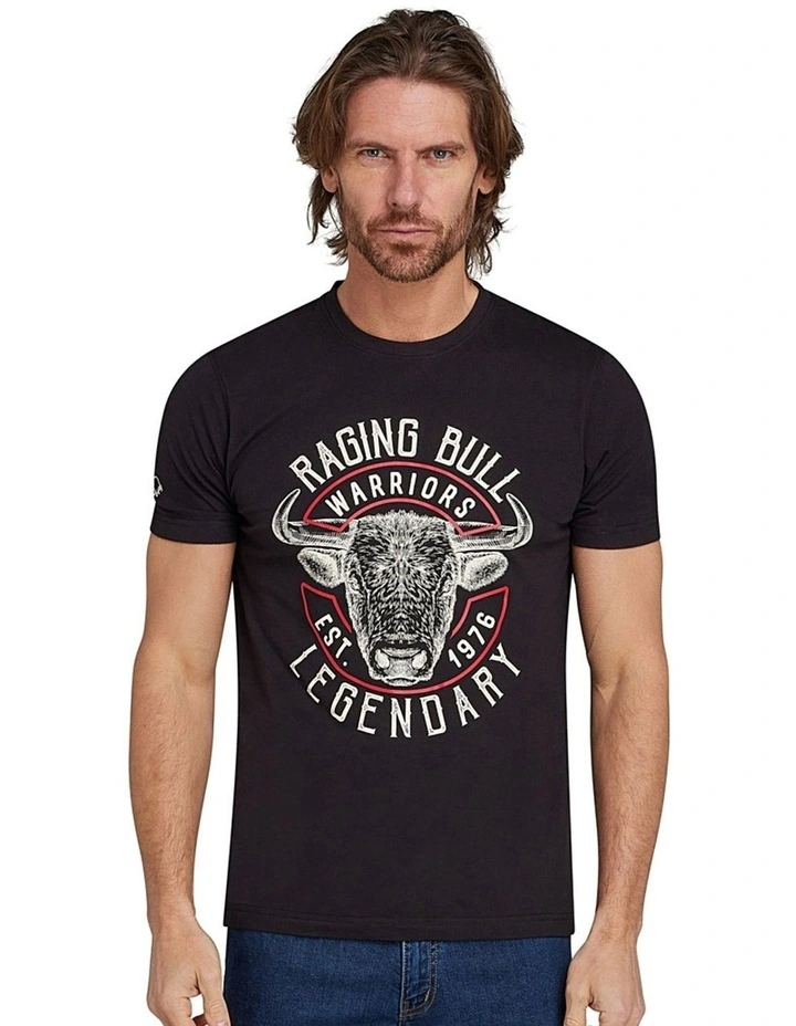 Warriors T-Shirt in Black