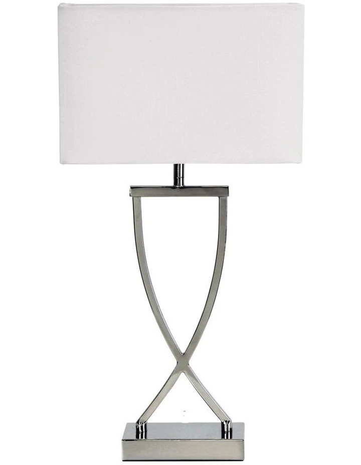 Chi Table Lamp Chrome
