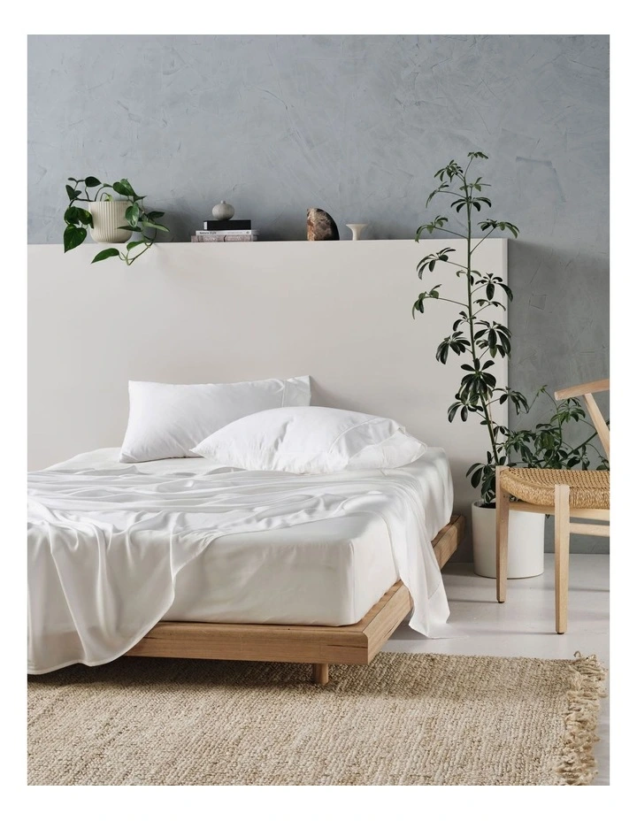 375TC TENCEL Sheet Set in White