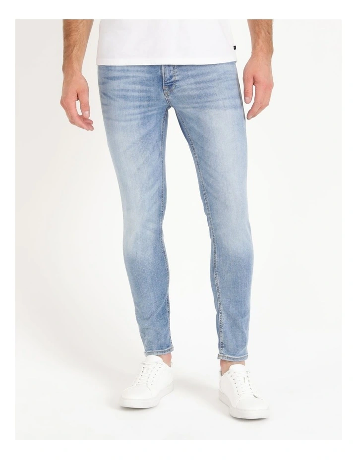 Liam Original Am 792 Low Rise Skinny Jeans in Denim