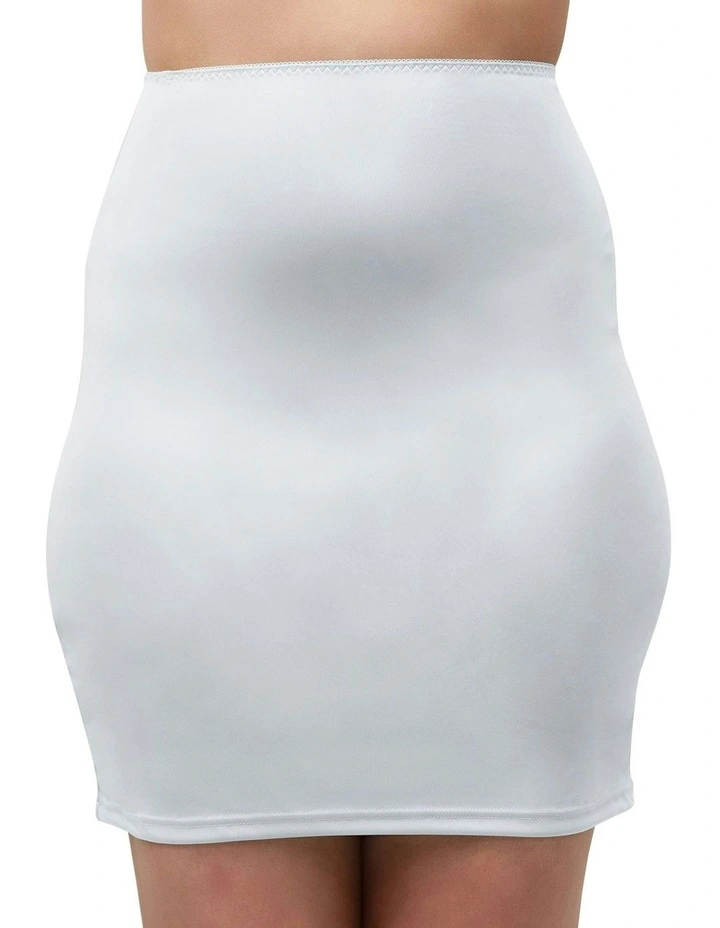 Half Slip Lingerie Underskirt in White