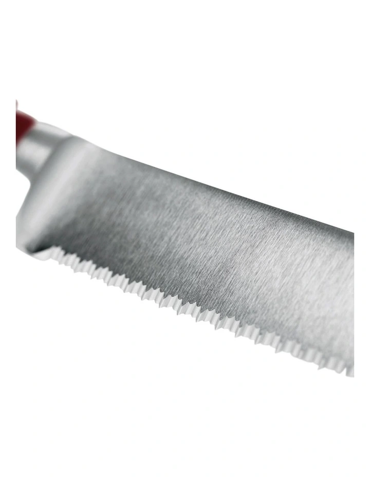 Double Serrated Bread Knife 23cm in Sumac