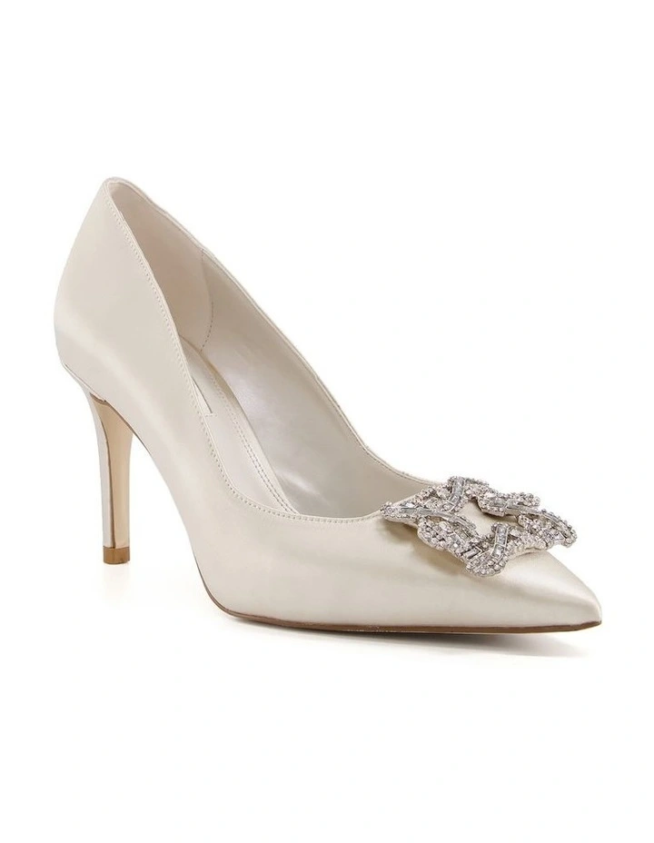 Bellissima Bridal Pump in Ivory