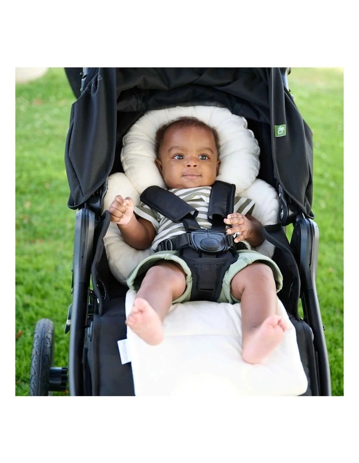 Organic Cotton Infant/Baby Insert Seat in White