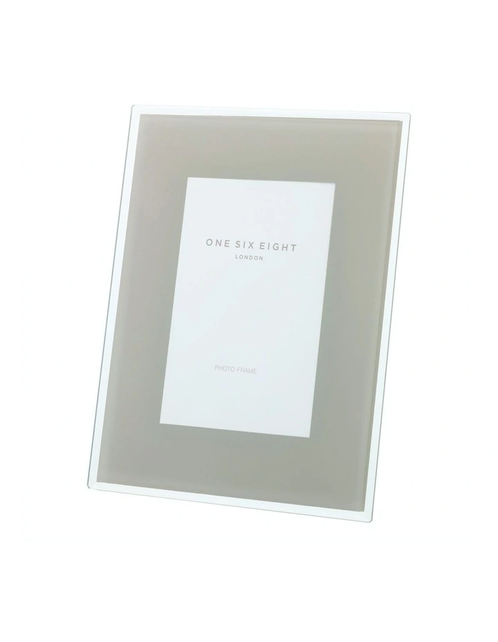 Glass Photo Frame 7x5 Cool Grey