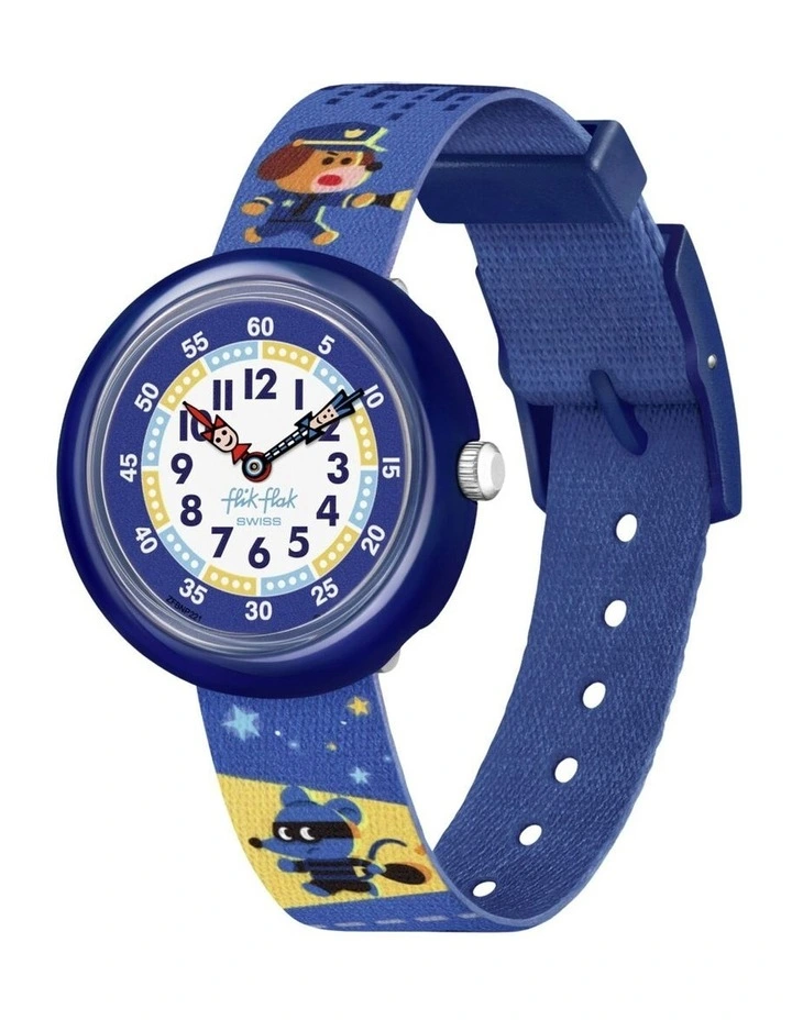 Paws Up Watch in Blue