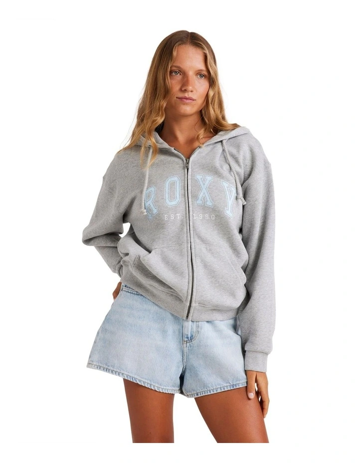 Endless Days Zip Hoodie in Heritage Heather