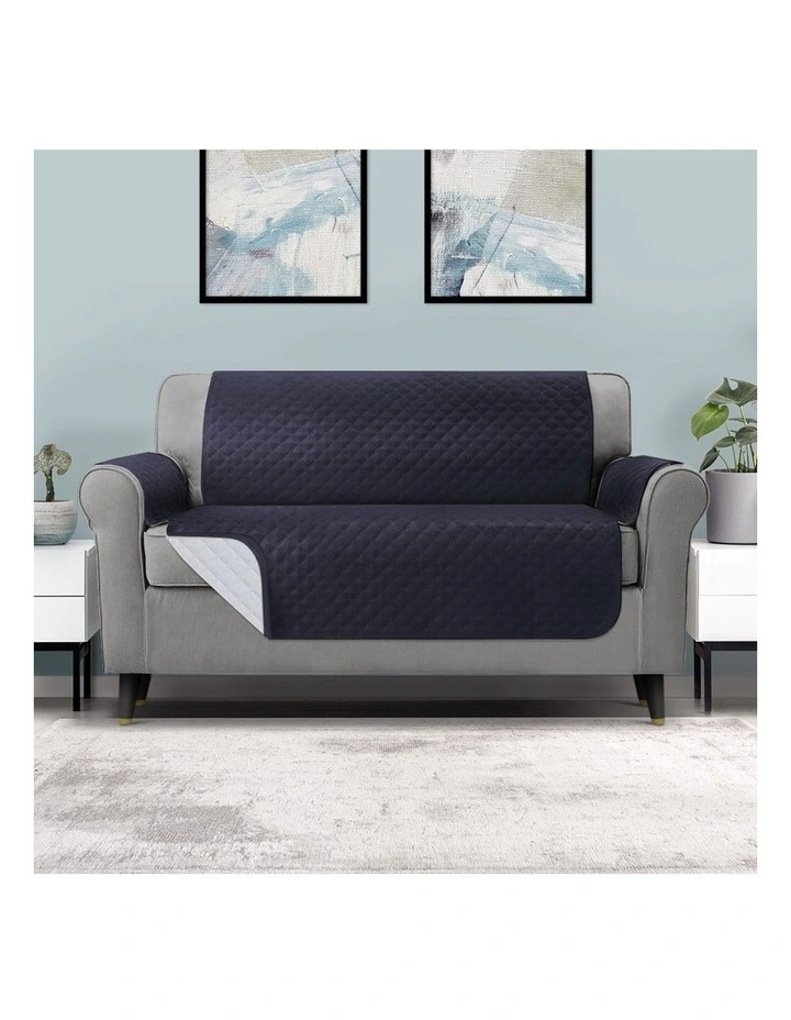 Water Resistant Sofa Couch Covers 3-Seater in Dark Grey