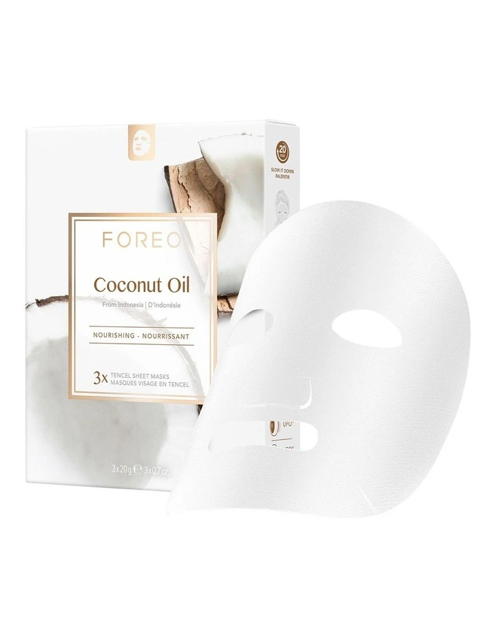 Coconut Oil Farm To Face Sheet Mask 3 Pack